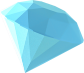 3D Floating Element Diamond